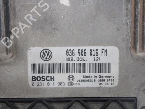 Engine control unit (ECU) VW GOLF V (1K1) 2.0 TDI | BP13924476M57 
