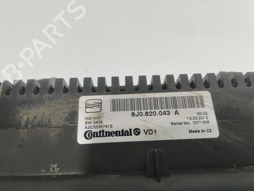 Climate control SEAT IBIZA IV (6J5, 6P1)  | BP21258021I5 