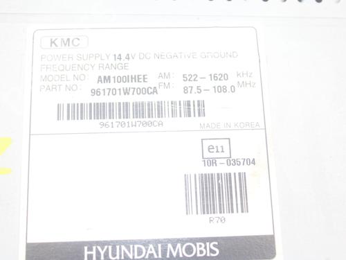 Radio KIA RIO III (UB) 1.2 CVVT | BP17207701E6 