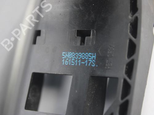 Rear right exterior door handle VW POLO V (6R1, 6C1) 1.2 | BP12585380C130 