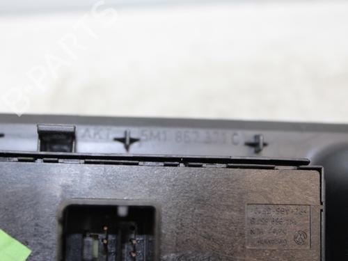 Left front window switch VW GOLF PLUS V (5M1, 521)  | BP18127098I27 