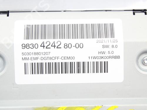 Display monitor PEUGEOT 3008 II SUV (MC_, MR_, MJ_, M4_)  | BP15717113C48 