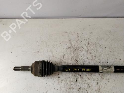 Used Right front driveshaft CITROËN C3 II (SC_) 1.4 HDi 70 (SC8HZC, SC8HR0, SC8HP4) (68 hp) 31020896