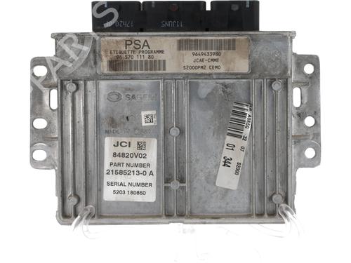 Used Engine control unit (ECU) PEUGEOT 1007 (KM_) 1.4 (75 hp) 29433644