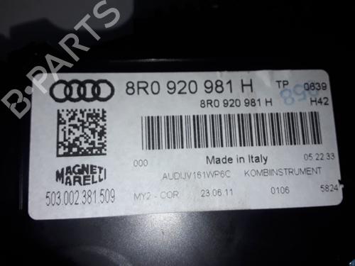 Instrument cluster AUDI Q5 (8RB) 2.0 TDI quattro | BP9152924C47 