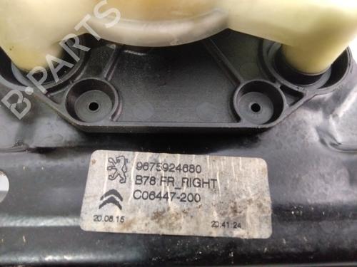 Front right window mechanism CITROËN C4 Grand Picasso II (DA_, DE_)  | BP24458752C23 