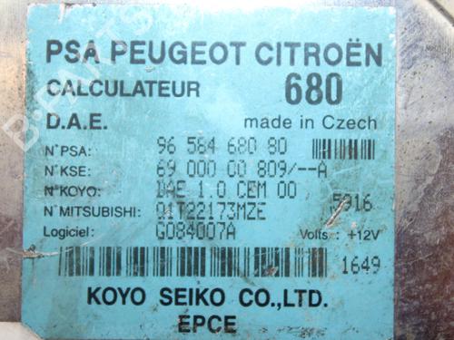 Electronic module CITROËN C2 (JM_) 1.4 HDi | BP17645417M83 