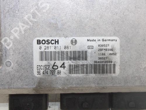 Engine control unit (ECU) PEUGEOT 307 (3A/C) 2.0 HDi 110 | BP15071704M57