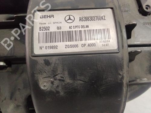 Heater blower motor MERCEDES-BENZ VITO / MIXTO Van (W639) | BP30687699M62