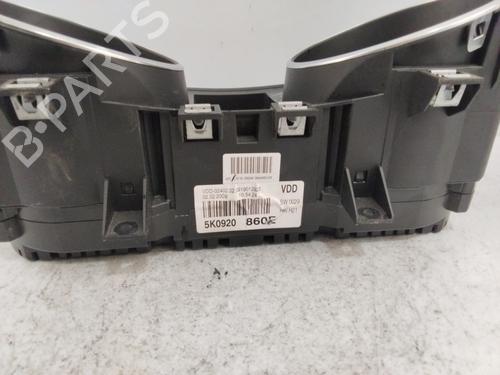 Instrument cluster VW GOLF VI (5K1) 2.0 TDI | BP18823664C47 