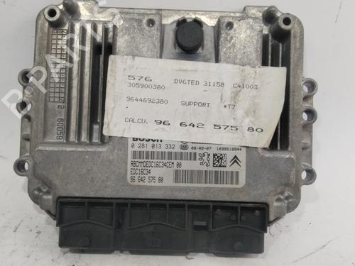 Used Engine control unit (ECU) PEUGEOT 308 I (4A_, 4C_) [2007-2016]  26186359