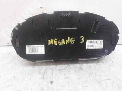 Kombiinstrument RENAULT MEGANE III Hatchback (BZ0/1_, B3_) 1.5 dCi | BP8580485C47 