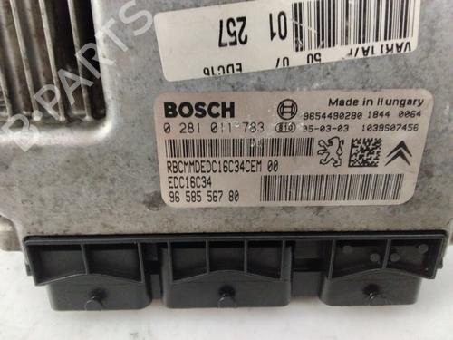 Engine control unit (ECU) PEUGEOT 206 Hatchback (2A/C) 1.4 HDi eco 70 | BP23146491M57 