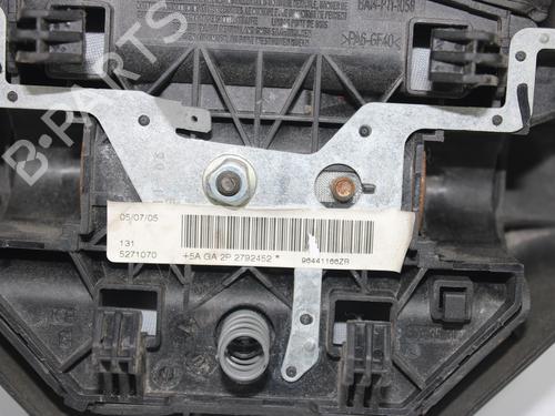 Førerens kollisjonspute PEUGEOT 206 Hatchback (2A/C) 1.9 D | BP12307174C9 