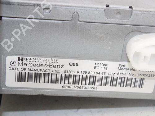 Radio MERCEDES-BENZ A-CLASS (W169) A 180 CDI (169.007, 169.307) | BP15125706E6 
