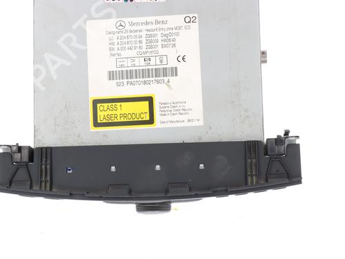 Radio MERCEDES-BENZ C-CLASS (W204)  | BP29618522E6 