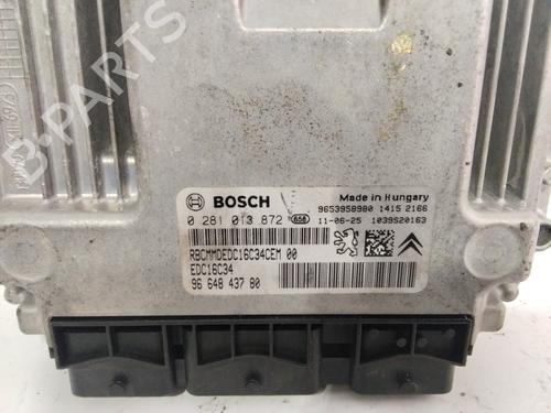 Engine control unit (ECU) CITROËN BERLINGO MULTISPACE (B9) 1.6 HDi 90 | BP23564300M57 