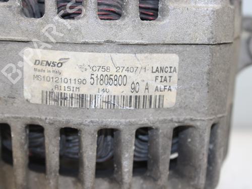 Alternator FIAT GRANDE PUNTO (199_)  | BP18528025M7 