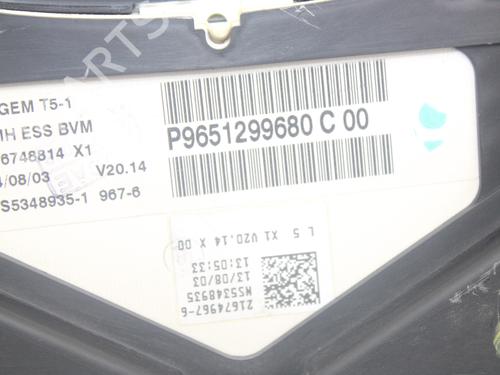 Instrument cluster PEUGEOT 307 (3A/C) 2.0 HDi 90 | BP17133388C47 