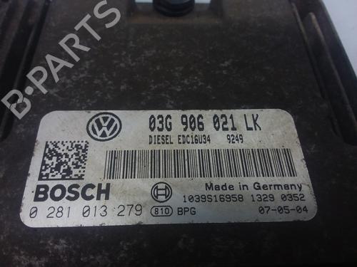 Engine control unit (ECU) SEAT LEON (1P1) 1.9 TDI | BP9555219M57 