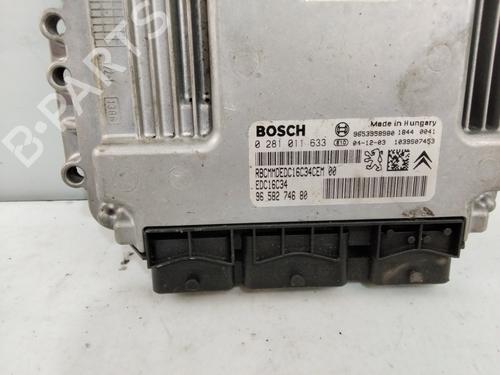 Engine control unit (ECU) PEUGEOT 407 (6D_) 1.6 HDi 110 (6D9HZC, 6D9HYC) | BP19519146M57 