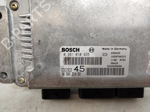 Engine control unit (ECU) PEUGEOT 307 (3A/C)  | BP25714322M57 