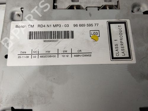 Radio PEUGEOT 5008 (0U_, 0E_) 1.6 16V | BP20309453E6 