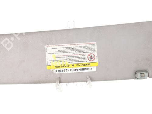 Left sun visor MERCEDES-BENZ VITO Bus (W639) 115 CDI (639.701, 639.703, 639.705) | BP33793362I1 - Image 2