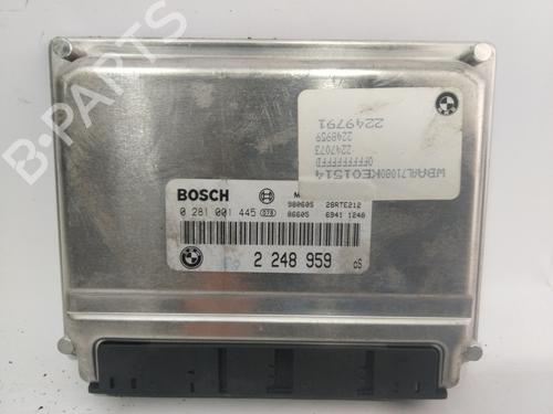 Motorstyringsenhed BMW 3 (E46) 320 d (136 hp) 24309687