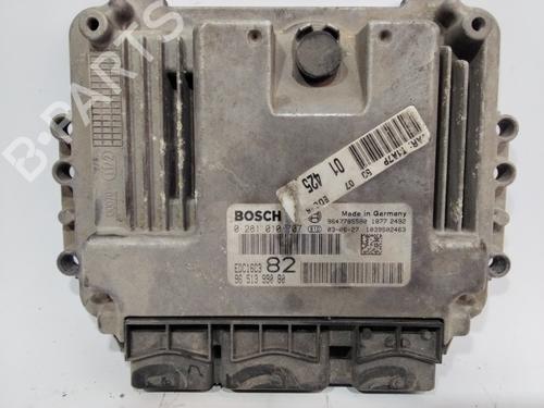 Computer motormanagement PEUGEOT 206 Hatchback (2A/C) 1.4 HDi eco 70 (68 hp) 22520876