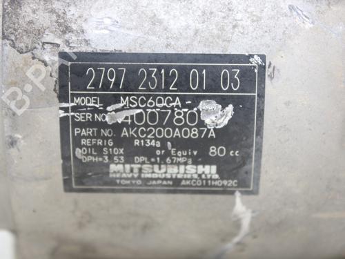 AC compressor TATA INDICA 1.4 D | BP16582815M34 