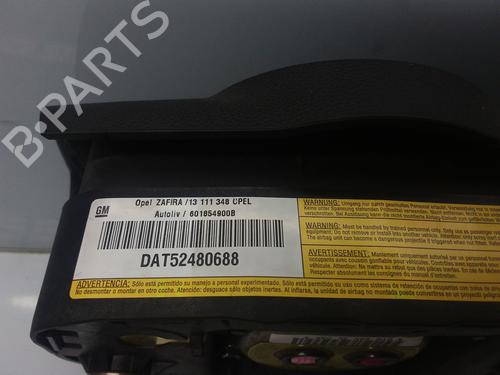 Driver airbag OPEL ZAFIRA / ZAFIRA FAMILY B (A05) 1.7 CDTI (M75) | BP9414844C9 
