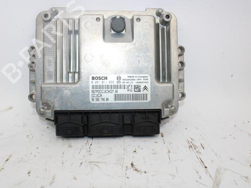 Used Engine control unit (ECU) PEUGEOT 407 SW (6E_, 6D_) 1.6 HDi 110 (109 hp) 12307328