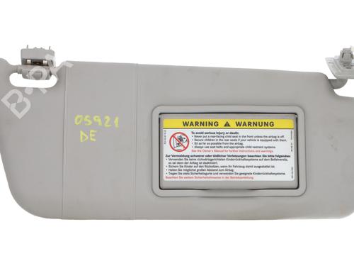 right-sun-visor-mercedes-benz-c-class-coupe-cl203-2001-2002-2003-2004-2005-2006-2007-2008-2009-2010-2011-32708512 main image