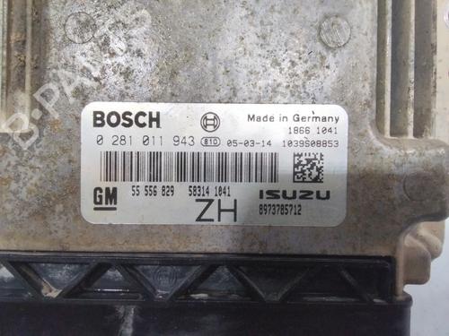 Engine control unit (ECU) OPEL ASTRA H (A04)  | BP22274855M57 