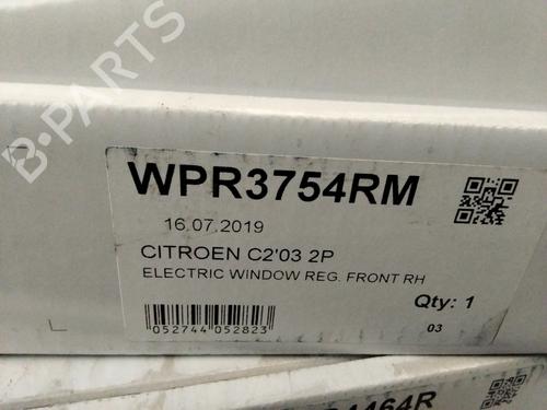 Front right window mechanism CITROËN C2 (JM_)  | BP25591533C23 