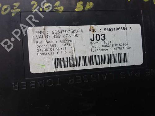 Fuse box PEUGEOT 307 Break (3E) 1.6 HDi 110 | BP8575983E1 