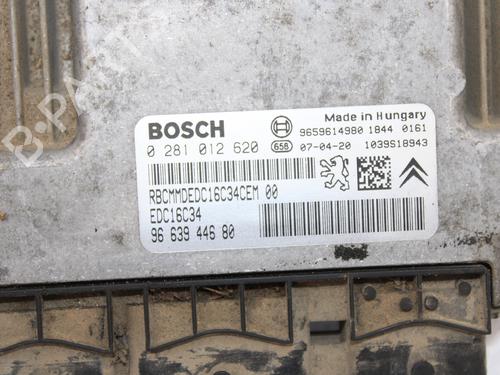 Engine control unit (ECU) CITROËN BERLINGO MULTISPACE (B9) 1.6 HDi 75 16V | BP15527920M57 
