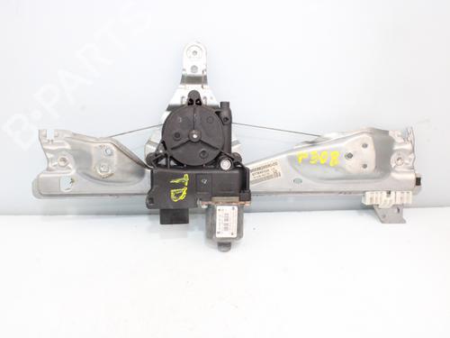 Rear right window mechanism PEUGEOT 308 I (4A_, 4C_) [2007-2016]  16007721