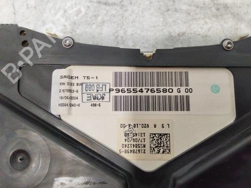 Instrument cluster PEUGEOT 307 (3A/C) 2.0 HDi 90 | BP19804553C47 