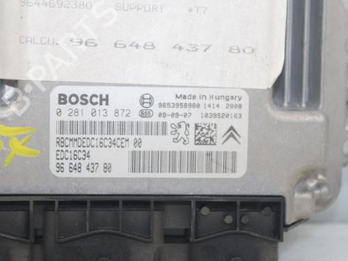 Engine control unit (ECU) PEUGEOT 308 I (4A_, 4C_) 1.6 HDi | BP18245786M57 
