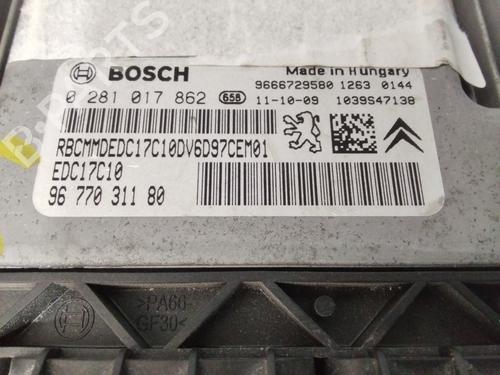 Engine control unit (ECU) CITROËN C4 AIRCROSS 1.6 HDi 115 | BP20309407M57 