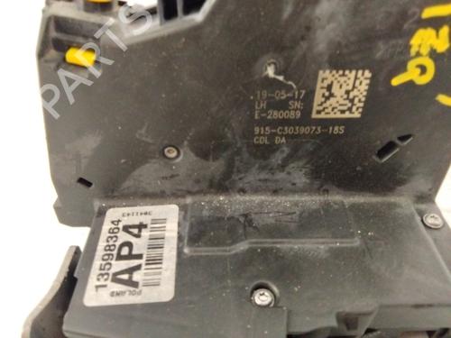 Rear left lock OPEL ASTRA K (B16) 1.0 Turbo (68) | BP23934524C100 