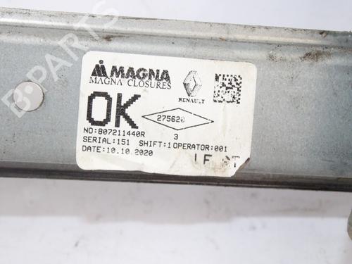 Front left window mechanism DACIA SANDERO II  | BP15603477C22 