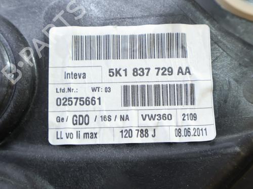 Front left window mechanism VW GOLF VI (5K1) | BP37535346C22 - Image 3