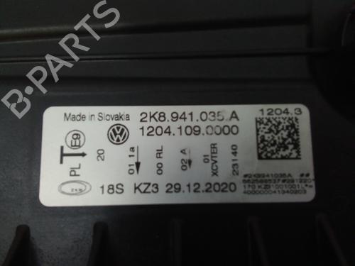 Left headlight VW CADDY III Box Body/MPV (2KA, 2KH, 2CA, 2CH) 1.4 | BP10345549C28