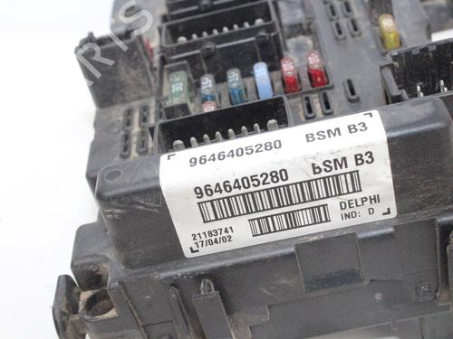 Fuse box PEUGEOT 406 (8B)  | BP15212432E1 