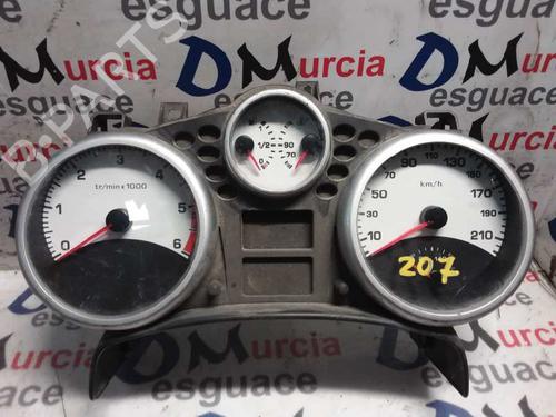 Used Instrument cluster PEUGEOT 207 SW (WK_) 1.6 HDi (90 hp) 8559874
