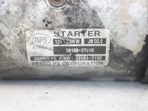 Starter KIA SPORTAGE II (JE_, KM_) 2.0 CRDi 4WD | BP17098819M8 