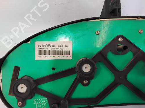Instrument cluster CITROËN BERLINGO / BERLINGO FIRST MPV (MF_, GJK_, GFK_) 1.9 D (MFWJZ) | BP29433633C47 
